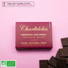 Coffret de chocolats anti-stress naturels puissants. Complément alimentaire pour le stress et stabilisateur d'humeur naturel. 1 boîte de chocolat correspond à 30 carrés de chocolat. La posologie est de 1 carreau de chocolat  par jour pendant 30 jours. La durée conseillée est de 3 mois. Fabriqué par un artisan chocolatier bio.