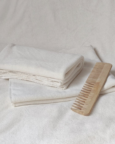 Serviette Microcoton pour les cheveux en coton biologique